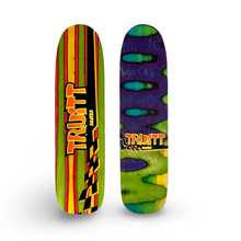 Load image into Gallery viewer, Truitt Skates Spectrum FREESTYLE Deck 7.3” x 28” HAND-PAINTED & AUTOGRAPHED (1 of 1)