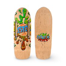 Load image into Gallery viewer, Lester Kasai 10”x30” HAND-PAINTED, Routed ONE OF A KIND Deck (1 of 1)