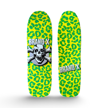 Load image into Gallery viewer, Knucklehead Leopard “Demon-Shape” Deck 9.1”x32.5”