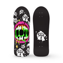 Load image into Gallery viewer, Slime Mouth PUNKED Limited Edition, HAND-PAINTED Deck (PRE-ORDER, JANUARY)