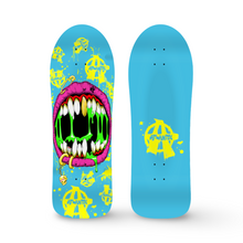 Load image into Gallery viewer, Slime Mouth PUNKED Limited Edition, HAND-PAINTED Deck (PRE-ORDER, JANUARY)