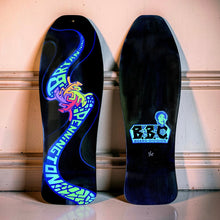 Load image into Gallery viewer, Bryan Pennington BBC Escher Lizard, Limited Edition, HAND-PAINTED, GLOW Deck 10.3"x30.5" (1 of 15)