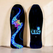 Load image into Gallery viewer, Bryan Pennington BBC Escher Lizard, Limited Edition, HAND-PAINTED, GLOW Deck 10.3"x30.5" (1 of 15)