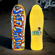 Load image into Gallery viewer, Jeff Phillips GRAFFITI Limited Edition, Yellow HAND PAINTED BBC Deck (1 of 35)