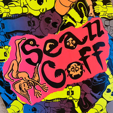 Load image into Gallery viewer, Sean Goff Baby Skater Deck 10"x30.25" HAND-PAINTED (1 of 10)