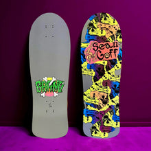 Load image into Gallery viewer, Sean Goff Baby Skater Deck 10"x30.25" HAND-PAINTED (1 of 10)