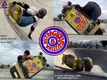 Load image into Gallery viewer, Lonnie Toft OUTRAGEOUS 8-WEELER Limited Edition, Hand-Painted Deck (PRE-ORDER, JANUARY 2027)