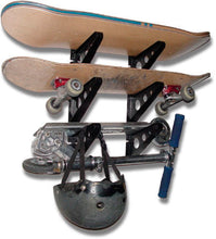 Load image into Gallery viewer, Trifecta Skateboard Storage Rack | 3 Levels
