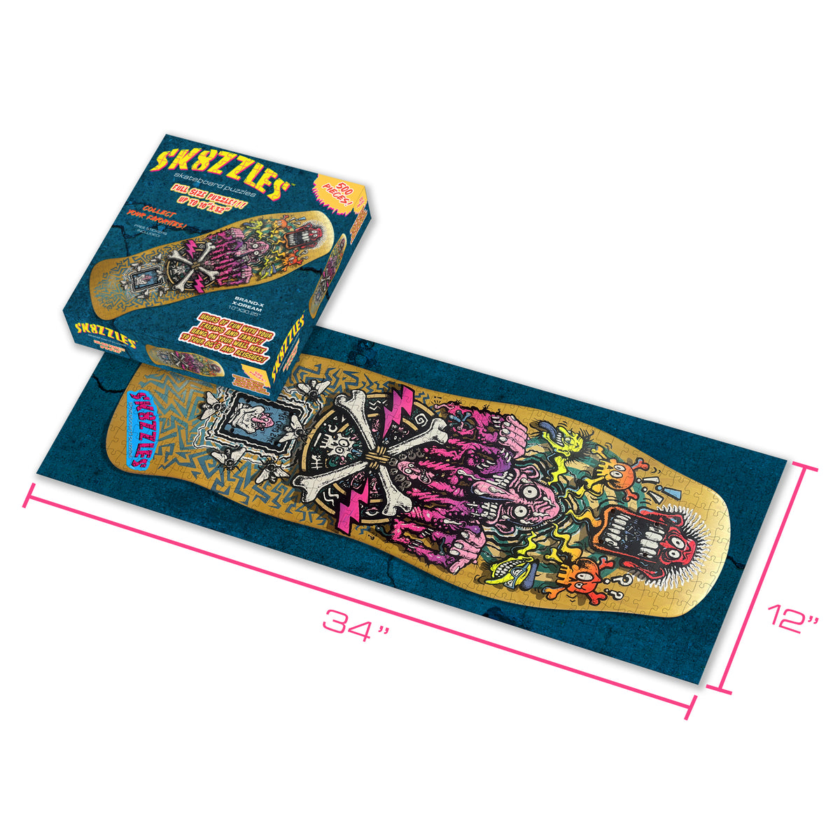 X-Dream Sk8zzle Skateboard Puzzle 12