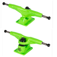 Load image into Gallery viewer, Gullwing Pro III Neon Green 9" Skateboard Trucks (PRE-ORDER, JUNE)