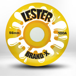 Lester Kasai HARD TRANSLUCENT Wheels 56mm/100a