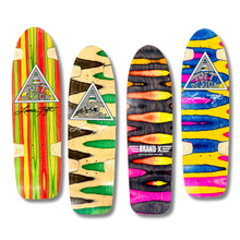 Load image into Gallery viewer, Lonnie Toft Designs ONE-OF-A-KIND &amp; HAND-PAINTED "77" Deck or Complete 8.5”x31” (PRE-ORDER, JULY)
