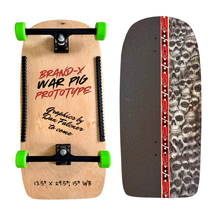 Load image into Gallery viewer, Brand-X WAR PIG Deck 13.5" x 29.5" (PRE-ORDER, JANUARY 2027)
