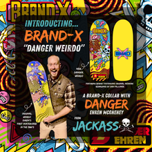 Load image into Gallery viewer, "DANGER WEIRDO" Ehren McGhehey Limited Edition HAND-PAINTED Deck (PRE-ORDER, MAY 2027)

