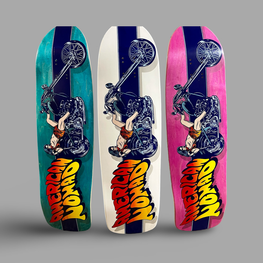 Nomad Chopper Chick X-Terrain Limited Edition Deck 9.4”x34