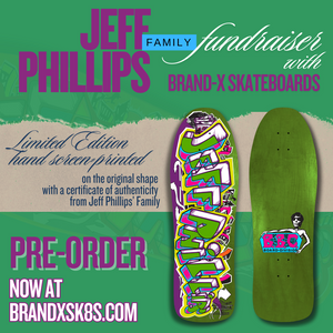 Jeff Phillips 'Cosmic Street Scene' Limited Edition, HAND PAINTED BBC Deck (1 of 100) (PRE-ORDER, AUGUST)
