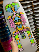 Load image into Gallery viewer, Monty Nolder TOTEM 10”x30.25” HAND PAINTED SILVER METALLIC Deck ULTRA LIMITED EDITION (1 of 25)
