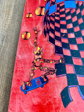 Load image into Gallery viewer, Krypto Wave Limited Edition Deck 10”x30” HAND PAINTED (1 of 10)
