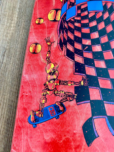 Krypto Wave Limited Edition Deck 10”x30” HAND PAINTED (1 of 10)