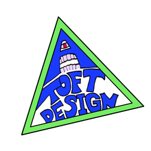 Load image into Gallery viewer, Lonnie Toft Design Eye &amp; Teeth Sticker 4.3"
