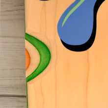 Load image into Gallery viewer, Lester Kasai 10”x30” HAND-PAINTED &amp; AUTOGRAPHED Deck (1 of 10)
