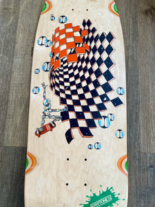 Krypto Wave Limited Edition Deck 10”x30” HAND PAINTED (1 of 5)