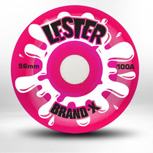 Load image into Gallery viewer, Lester Kasai HARD TRANSLUCENT Wheels 56mm/100a
