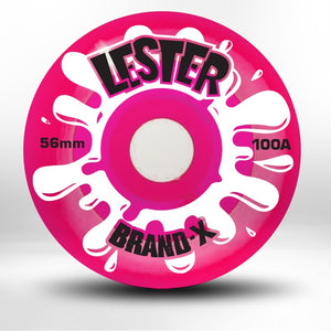 Lester Kasai HARD TRANSLUCENT Wheels 56mm/100a (PRE-ORDER, NOVEMBER)