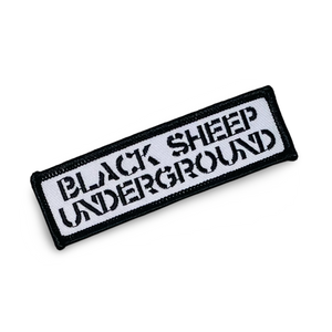 BSU (Black Sheep Underground) Embroidered Patch 4”