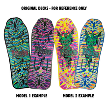 Load image into Gallery viewer, Jeff Phillips TIE DYE DEMON Limited Edition, HAND-PAINTED Deck (1 of 20) (PRE-ORDER, APRIL 2027)
