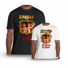 Load image into Gallery viewer, Exodus 40 Years of Blood SHIRT or HOODIE
