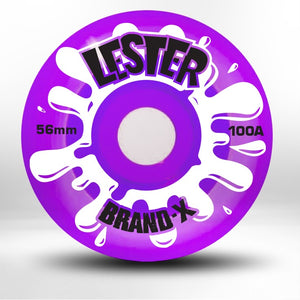 Lester Kasai HARD TRANSLUCENT Wheels 56mm/100a (PRE-ORDER, NOVEMBER)