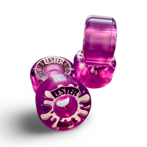 Lester Kasai HARD TRANSLUCENT Wheels 56mm/100a (PRE-ORDER, NOVEMBER)