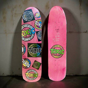 Toxic Team TRIPPY SHAPE Deck 8.5”x32”