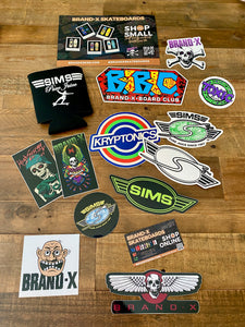 RETRO Sims, BBC, Krypto Koozie & Stickers 15-Piece Pack