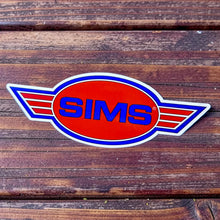 Load image into Gallery viewer, Sims USA Logo Sticker 6.5”
