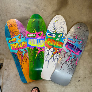 Jeff Phillips BREAKOUT Pro Tribute, Limited Edition Series, HAND PAINTED Deck (1 of 100)