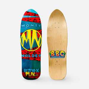 Monty Nolder BBC LIMITED EDITION Deck 9.5"x32" HAND PAINTED (1 of 4)