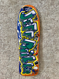 BLEMISHED: Jeff Phillips GRAFFITI Limited Edition, HAND PAINTED BBC Decks