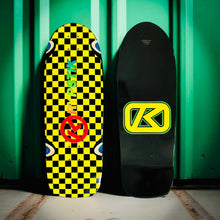 Load image into Gallery viewer, Krypstik Checkerboard 10&quot;x30” Deck HAND-PAINTED (1 of 5)
