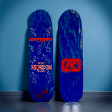Load image into Gallery viewer, WAFFLE GIVEAWAY TICKET: Kryptonics Denny Riordon Stickman AUTOGRAPHED Limited Edition DECK
