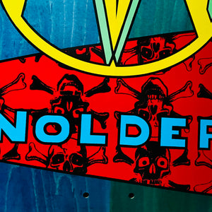 Monty Nolder BBC LIMITED EDITION Deck 9.5"x32" HAND PAINTED (1 of 4)
