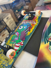 Load image into Gallery viewer, Acid Rain Shovel Nose 9.1&quot;x32.5&quot; HAND PAINTED Complete Skateboard
