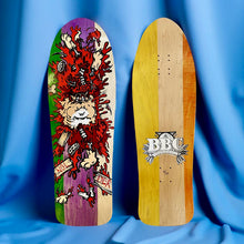 Load image into Gallery viewer, Monty Nolder BBC Exploded Bulldog (#3) Limited Edition Deck 10.2&quot;x32&quot; HAND-PAINTED (1 of 20)
