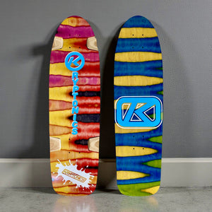 Kryptonics ONE-OF-A-KIND & HAND-PAINTED CRUISER Deck or Complete 8.5”x31” (1 of 1)