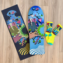Load image into Gallery viewer, Weirdo HOLIDAY COMBO-PACK Grip, Socks &amp; Hand-Painted Deck 10”x31”
