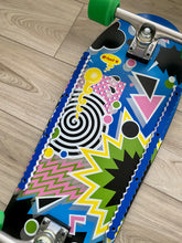 Load image into Gallery viewer, WAFFLE EVENT TICKET: Weirdo WHALE TAIL 10”x30” HAND PAINTED COMPLETE (with Sims Wheels) (3/25/25)
