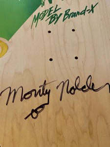 WAFFLE GIVEAWAY TICKET: Monty Nolder Schmitt Stripes 10”x30” HAND-PAINTED & AUTOGRAPHED (6/3/25)