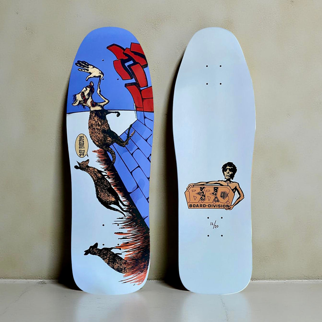 Jeff Phillips 'Kangaroo' Limited Edition BBC Deck, HAND-PAINTED 10
