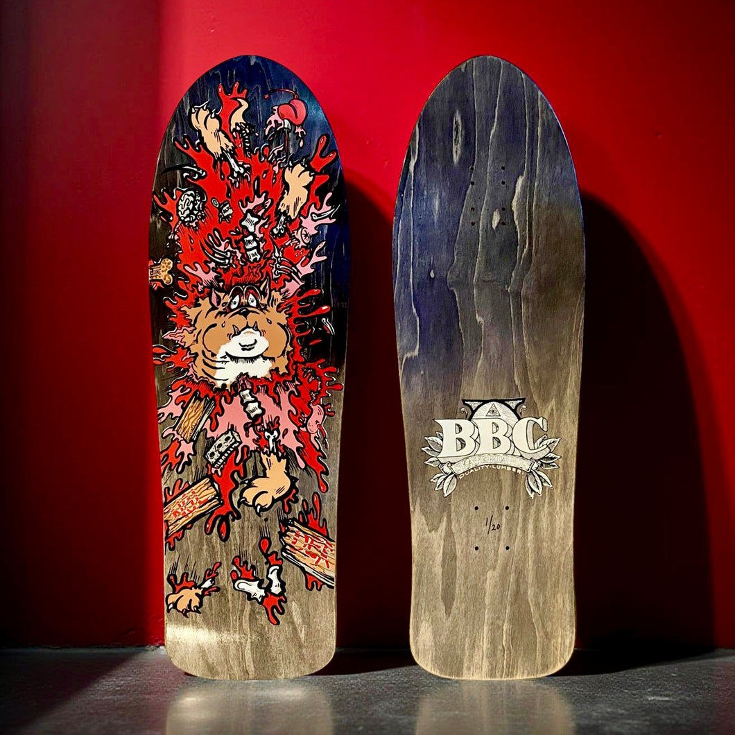 Monty Nolder BBC Exploded Bulldog (#3) Limited Edition Deck 10.2